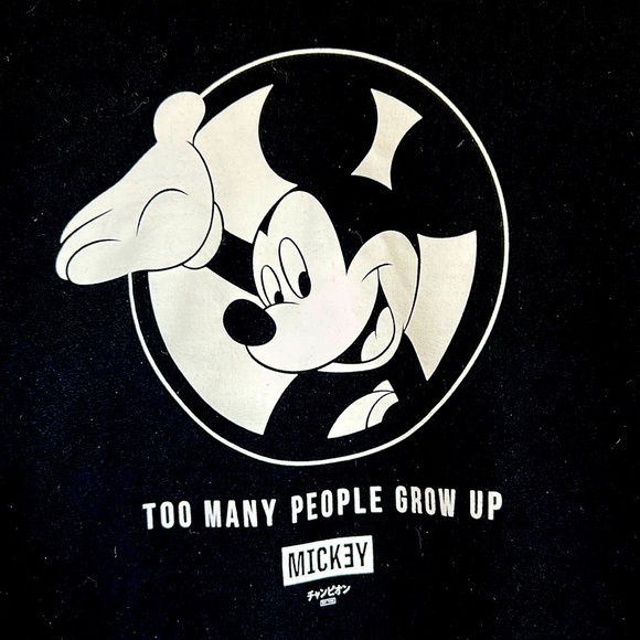 Disney X Neff Mickey Mouse Adult Crew Neck Pull Over Sweater - Picture 2 of 5